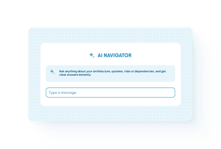 AI Navigator prompt panel titled "Design your solution" with a message box and suggested prompts for creating a value proposition canvas.